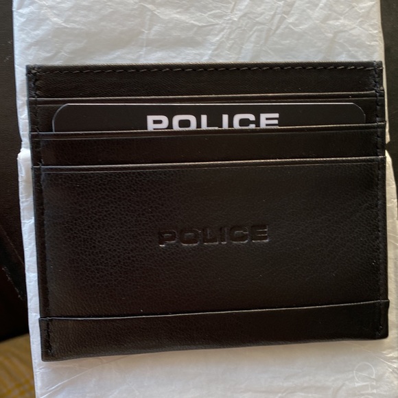 BNWOT  Police Leather Cardholder - Picture 7 of 7